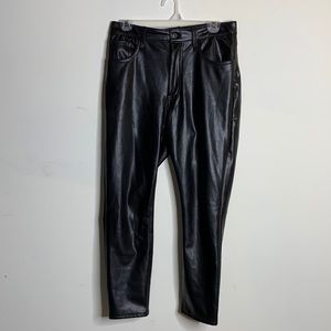 Abercrombie & Fitch Vegan Leather Pants - The Skinny High Rise - Size 29 / 8